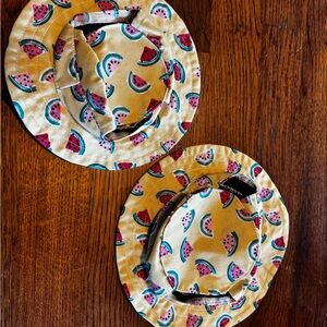 Watermelon Print Dog Sun Hat
